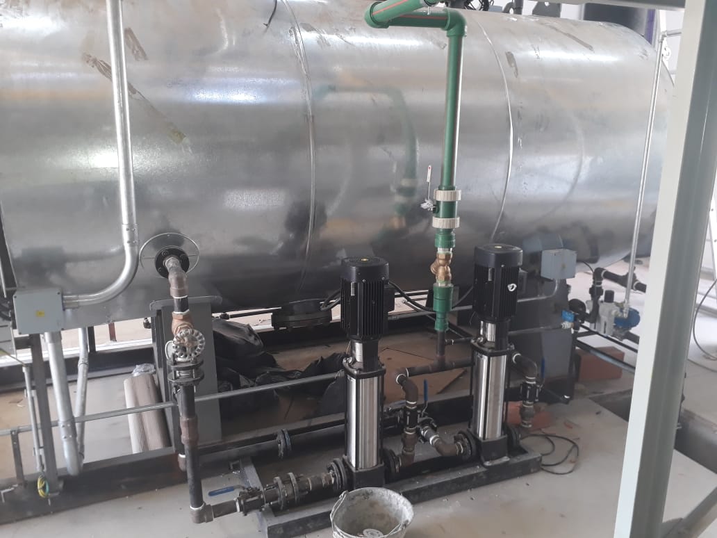 Boiler锅炉汽锅3D数模图纸 STEP格式